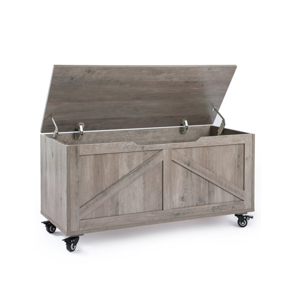 Grey 2025 blanket chest